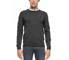 Bild zu s.Oliver Casual Men noos Pullover mit Logo-Stitching oder V-Ausschnitt ab 13,99€