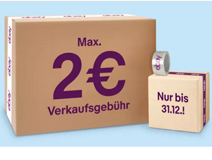 Bild zu eBay: maximal 2€ Verkaufsgebühr für Verkäufe