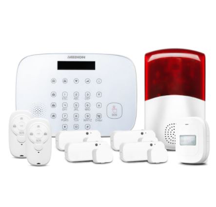 Bild zu MEDION Smart Home Alarmsystem Zentrale P85731 inkl. umfangreichem Zubehör ab 53,66€ (VG: 126,67€)