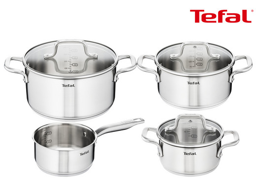 Bild zu 4-teiliges Kochtopf-Set Tefal Virtuoso für 78,90€ (Vergleich: 109,95€)