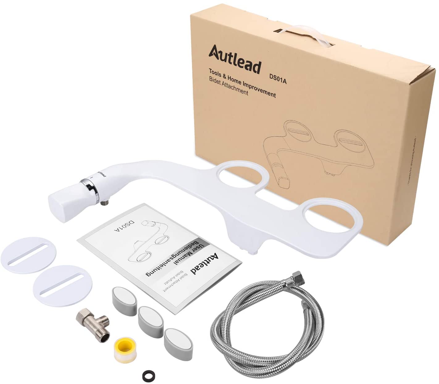 Bild zu AUTLEAD DS01A Bidet-Einsatz mit einstellbarem Wasserdruck für 16,99€