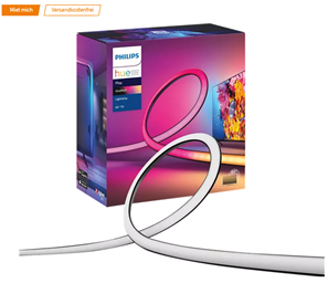 Bild zu [endet heute] PHILIPS Hue Play Gradient 65 Zoll Lightstrip 16 Mio. Farben ab 149€ (VG: 176,93€)