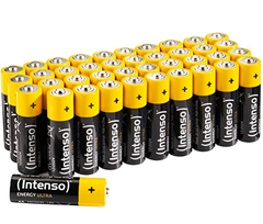 Bild zu [Prime] Intenso Energy Ultra AA Mignon LR6 Alkaline Batterien 40er Pack für 5,99€