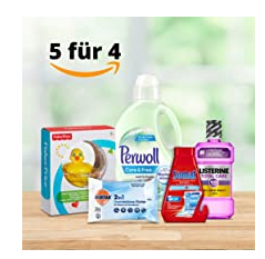 Bild zu Amazon: 5 Drogerieartikel kaufen, 4 bezahlen