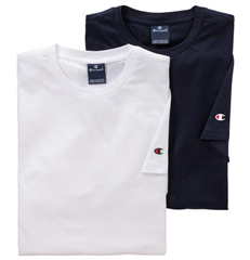 Bild zu Champion Doppelpack Unisex T-Shirts für 18,74€