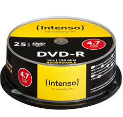 Bild zu [beendet] 25er Spindel Intenso DVD-R Rohlinge 4,7GB für 2,90€