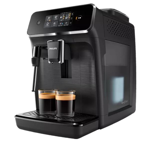 Bild zu PHILIPS EP 2220/10 Panarello Kaffeevollautomat Schwarz für 255€ (VG: 299,90€)