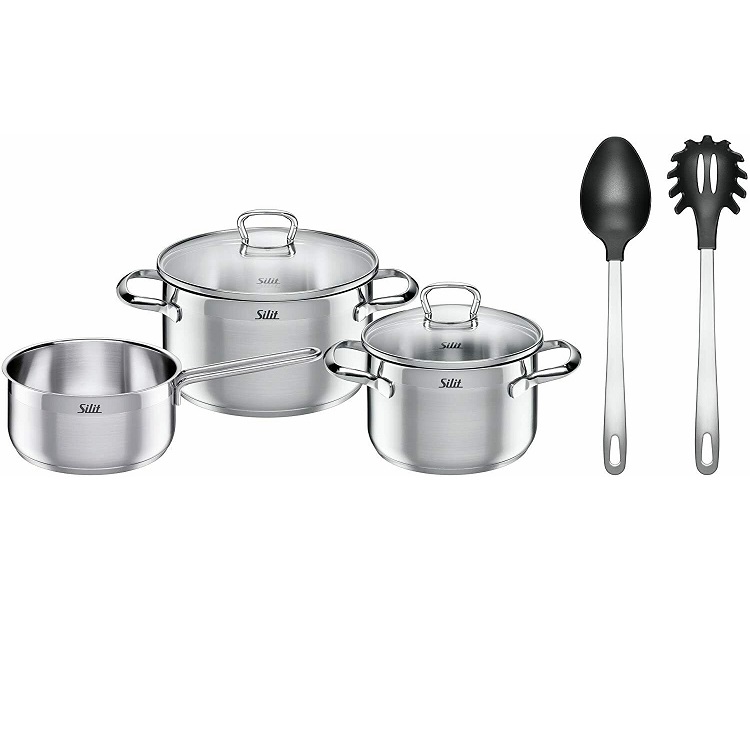 Bild zu 5-teiliges Kochtopf-Set Silit Marino für 54,90€ (Vergleich: 64,90€)