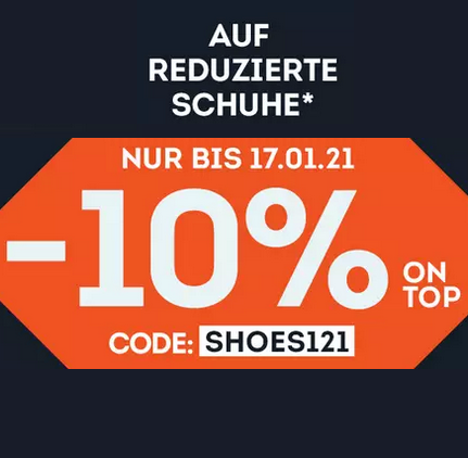 Bild zu SportScheck: Bis zu 40% Rabatt auf ausgewählte Schuhe + 10% Extra-Rabatt