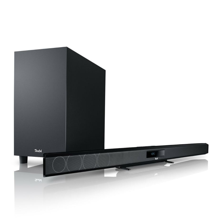 Bild zu Teufel Cinebar 11 „2.1-Set“ Soundbar (Subwoofer, Bluetooth, Musik-Streaming, HDMI) für nur 333€