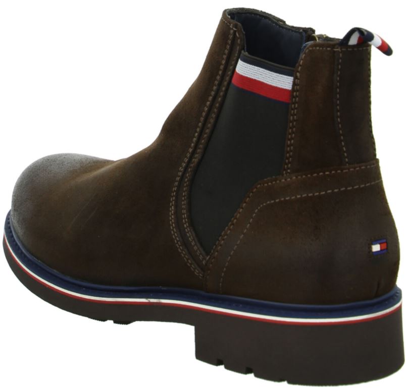 Bild zu Tommy Hilfiger Chelsea Boots, Branding, klassisch, für Herren (verfügbar 42-46) für 76€ (VG: 120€)