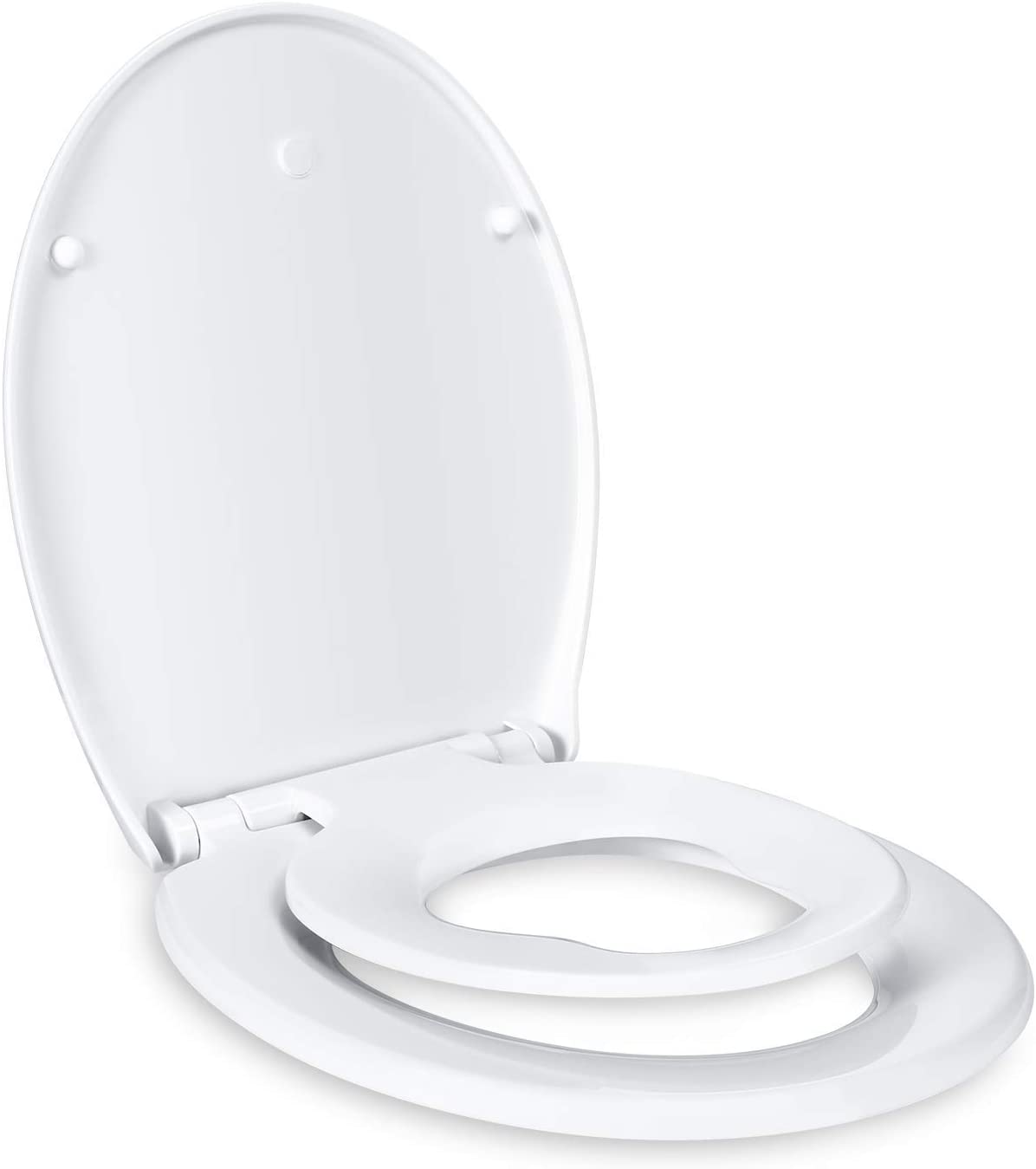 Bild zu Dalmo O-Form WC-Sitz mit integriertem Kindersitz und Absenkautomatik für 23,99€