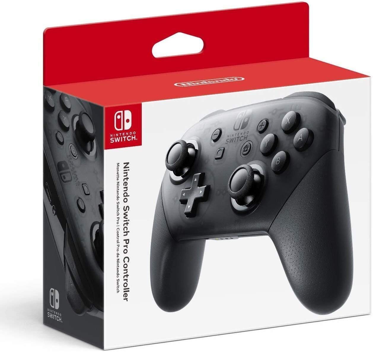 Bild zu Nintendo Switch Pro Controller für 50,41€ (Vergleich: 59,99€)