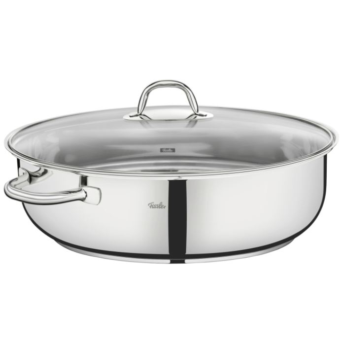 Bild zu Fissler Induktions-Edelstahlbräter oval Ø 38cm (8800ml) für 50€ (VG: 89,95€)