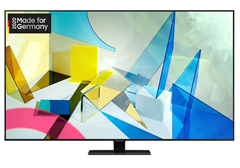 Bild zu SAMSUNG GQ55Q80T QLED TV (Flat, 55 Zoll / 138 cm, UHD 4K, SMART TV) für 1.009€ + 100€ Cashback (VG: 1.149€)