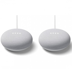 Bild zu Google Nest Mini (2.Generation) 2er-Pack – smarte Lautsprecher mit Sprachsteuerung für nur 49€ (VG: 70,69€)