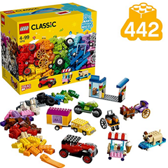 Bild zu mit Prime: LEGO 10715 Classic Kreativ-Bauset Fahrzeuge (422 Teile) für 14,99€ / ohne Prime = 18,98€ (VG: 22,76€)