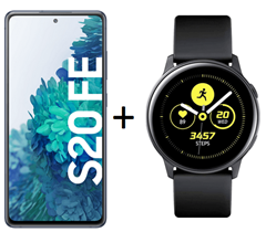 Bild zu [Top] Samsung S20 FE inkl. Samsung Galaxy Watch Active 40mm für 49€ mit 10GB LTE Datenflat und Sprachflat im Vodafone Netz für 19,99€/Monat