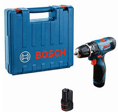 Bild zu Bosch GSB 120-LI Ak­ku-Schlag­bohr­schrau­ber mit 2x 12V 1,5Ah Akku für 78,59€ (VG: ~ 100€)