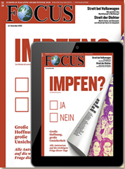 Bild zu 6 Monate FOCUS Print (26 Ausgaben) + Digital für 135,20€ mit 135€ BestChoice Gutschein