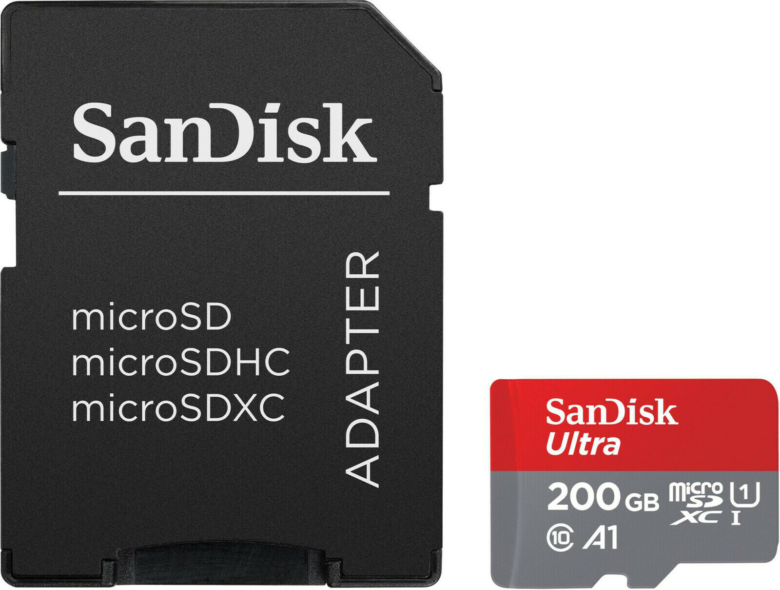 Bild zu 200 GB microSDXC Speicherkarte SanDisk Ultra A1 für 20€ (Vergleich: 23,99€)