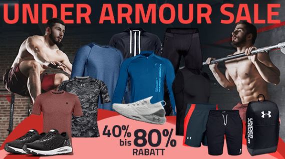 Bild zu Geomix: Großer Under Armour Sale mit mindestens 40% auf Under Armour