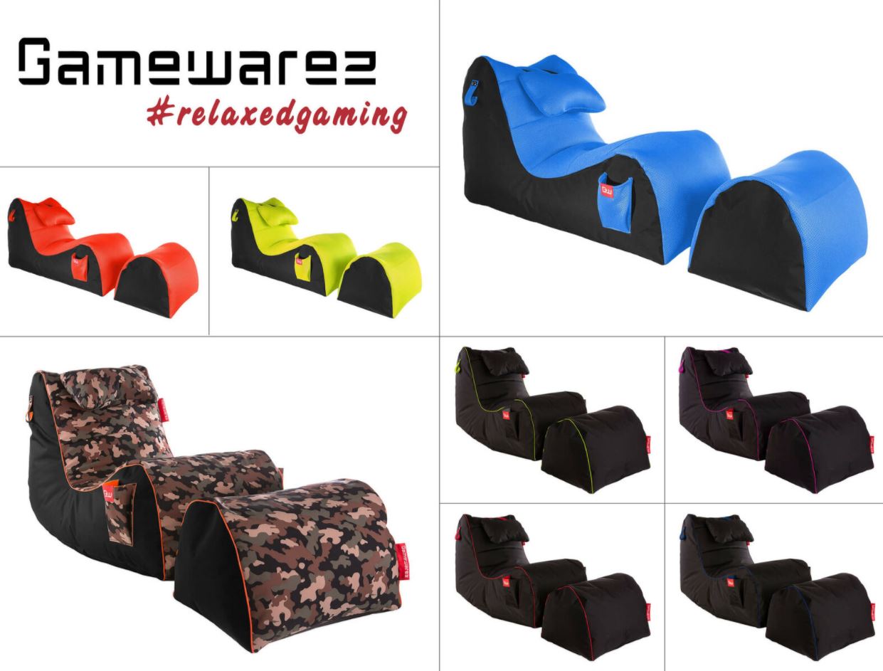 Bild zu GAMEWAREZ Relax Sessel Set für 71,99€ (VG: 103,99€)