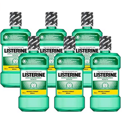 Bild zu 6er Pack (600ml) Listerine Zahn- & Zahnfleischschutz Mundspülung ab 15,04€