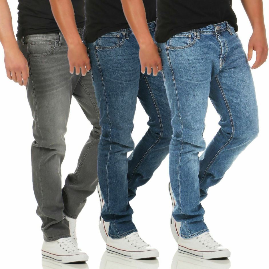 Bild zu Jack & Jones Mike Original Comfort Fit Herren Jeans (diverse Waschungen, Gr.: 28/30 – 36/36) für 34,90€ (VG: ab 40€)