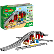 Bild zu LEGO 10872 DUPLO Eisenbahnbrücke und Schienen –  Konstruktionsspielzeug für 16,99€ inkl. Versand (VG: 21,98€)