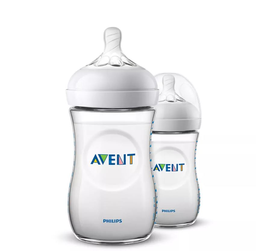 Bild zu 2x das Philips Avent Natural 2-Babyflaschen Set SCF033/27 (insgesamt 4 Flaschen inkl. Sauger) für 21,18€ (VG: 35,98€)