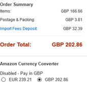 Place Your Order - Amazon co uk