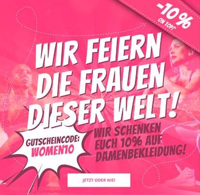 Bild zu [nur heute] SportSpar: 10% Rabatt on Top auf Damenmode