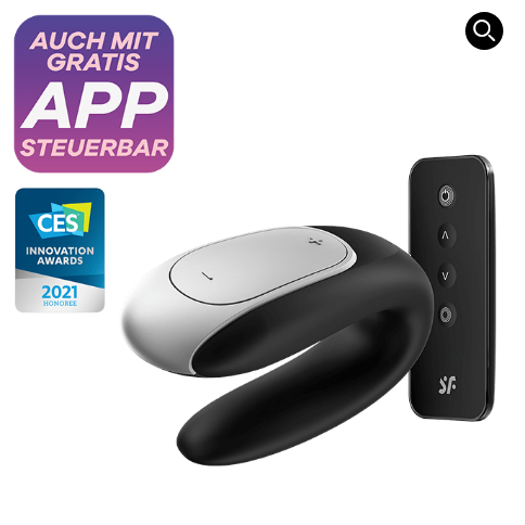 Bild zu Eis.de: Satisfyer ‚Double Fun‘ mit App und Fernbedienung + 6 Gratisartikel für 0€  (Vergleich: 39,99€)