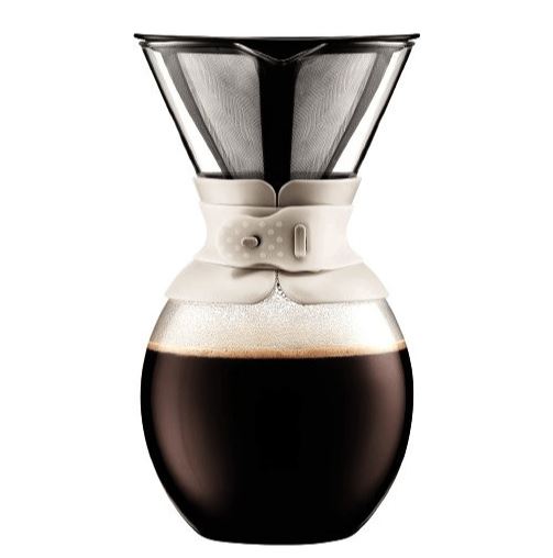 Bild zu Bodum Pour Over 1,5 l Kaffeebereiter in Cremefarben für 21,99€ (VG: ab 37,41€)