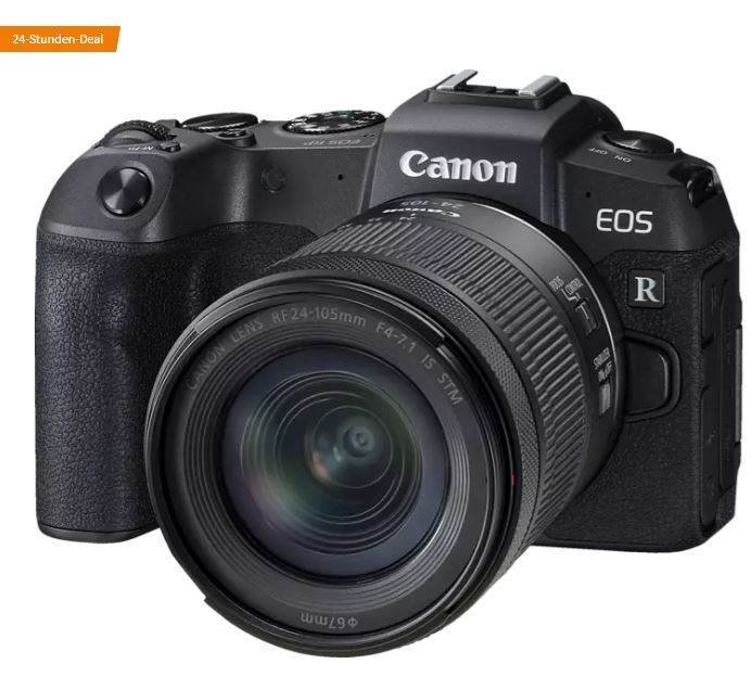 Bild zu [bis morgen 9 Uhr] CANON EOS RP Kit Systemkamera mit Objektiv 24-105 mm, 7,5 cm Display Touchscreen, WLAN ab 989€ (VG: 1248,07€)