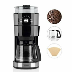 Bild zu [B-Ware] BEEM Kaffeemaschine mit Mahlwerk Fresh-Aroma-Intense (1,25l Kaffeekanne, Papierfilter 1×4, Glas) für 53,99€ inkl. Versand (VG: 69,90€)