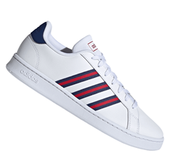 Bild zu adidas Freizeitschuh Grand Court weiß/dunkelblau für 34,95€