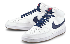 Bild zu Nike Sneaker Court Vision Mid in Weiß für 50,97€ (VG: 63,95€)