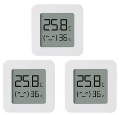 Bild zu 3 x Xiaomi Bluetooth Thermometer/Hygrometer 2 für 14,59€