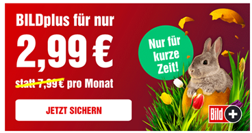 Bild zu BILDplus Jahresabo für 29,99€/Jahr (oder 2,99€ im Monat)