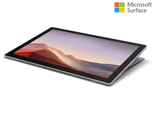 Bild zu 12,3 Zoll Tablet Microsoft Surface Pro 7 (i3, 4 GB RAM, 128 GB SSD) für 555,90€ (Vergleich: 657,06€)