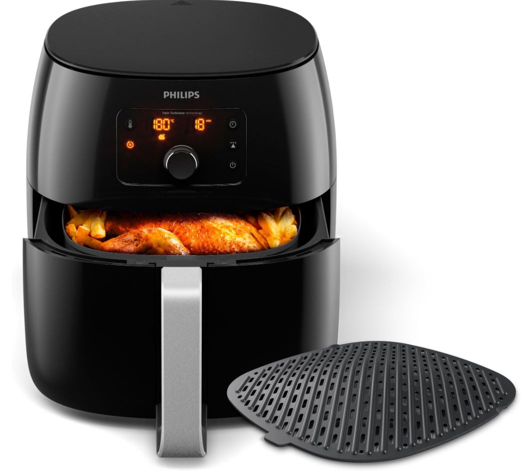 Bild zu PHILIPS Avance Collection Airfryer XXL HD9654/90 TurboStar Heißluftfritteuse (2225Watt, 1,4kg Fassungsvermögen) für 179,99€ (VG: 259€)