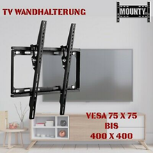 Bild zu TV Wandhalterung (32 – 65 Zoll, neigbar 55″, VESA bis 400 x 400 mm, bis 35 kg)  für 11,99€ inkl. Versand (VG: 13,99€)