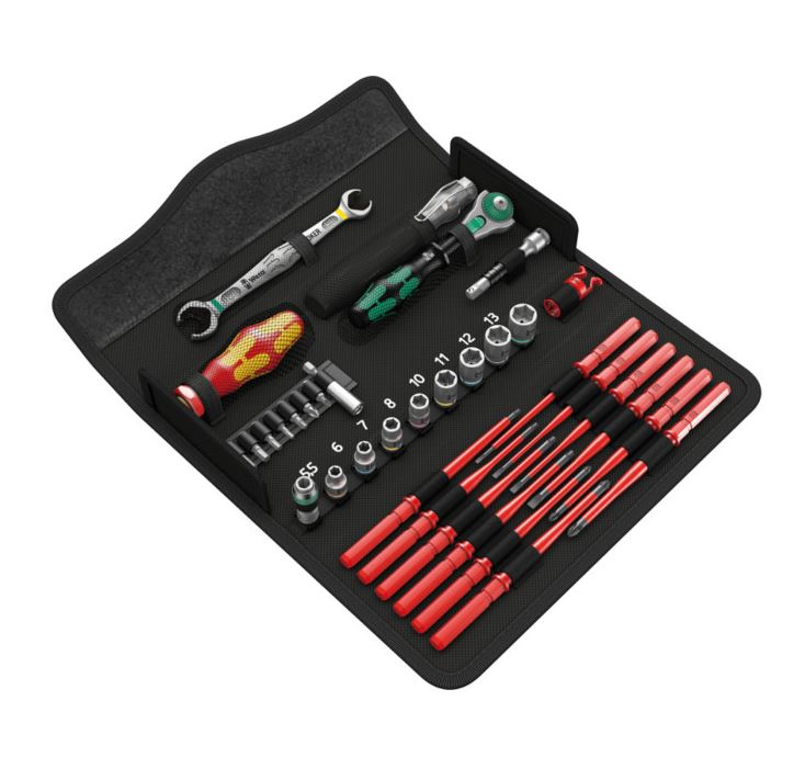 Bild zu Wera Kraftform Kompakt W1 Wartung 35-tlg. Werkzeug-Set für 85,54€ (VG: 97,19€)