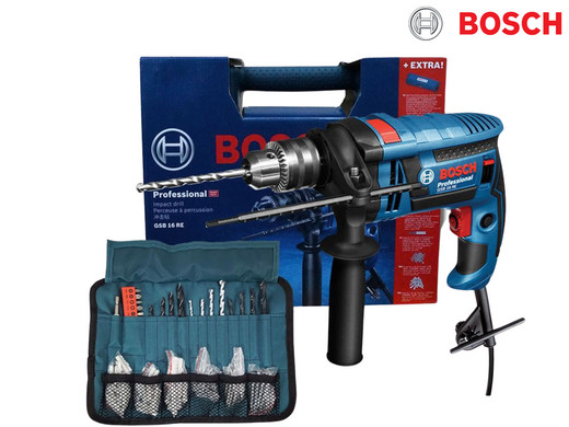 Bild zu Bosch Professional GSB 16 RE Schlagbohrmaschine für 85,90€ (Vergleich: 97€)