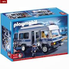 Bild zu PLAYMOBIL City Action – Polizei-Mannschaftswagen 4023 für 28,94€ inkl. Versand (VG: 51,71€)