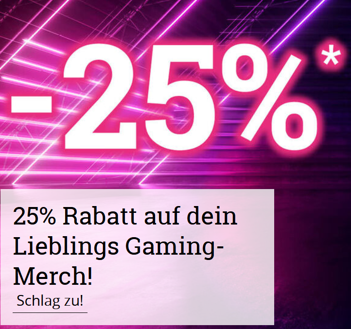 Bild zu EMP: 25% Rabatt auf Gaming Merch