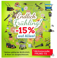 Bild zu Fuxtec: 15% Rabatt auf Alles (außer B-Ware), z.B. FX-RB022 Mähroboter für 322,15€ (VG: 399€)