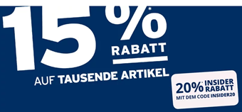 Bild zu Ansons: 15% Extra Rabatt auf Tausende Artikel (Insider = 20%)